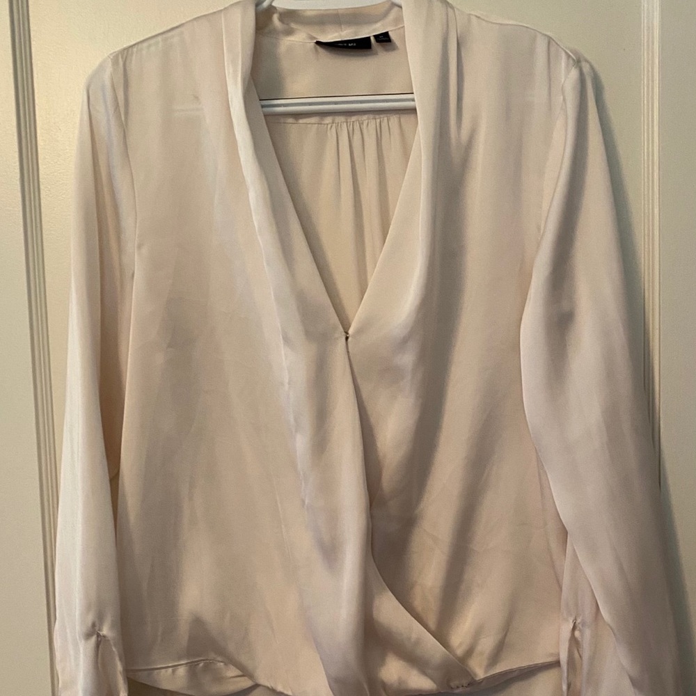 Cream colored blouse